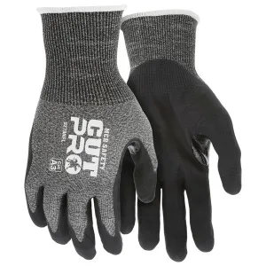 9278NFXS MCR Safety CutPro Cut Resistant Gloves, Hypermax, X-Small, Black