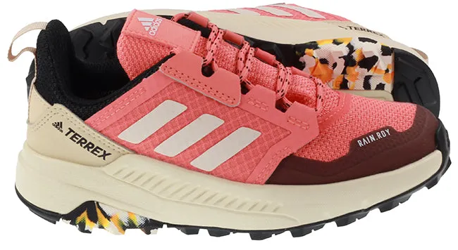 Adidas Kids Terrex Trailmaker RAIN.RDY Coral Fusion Wonder White Solar Gold