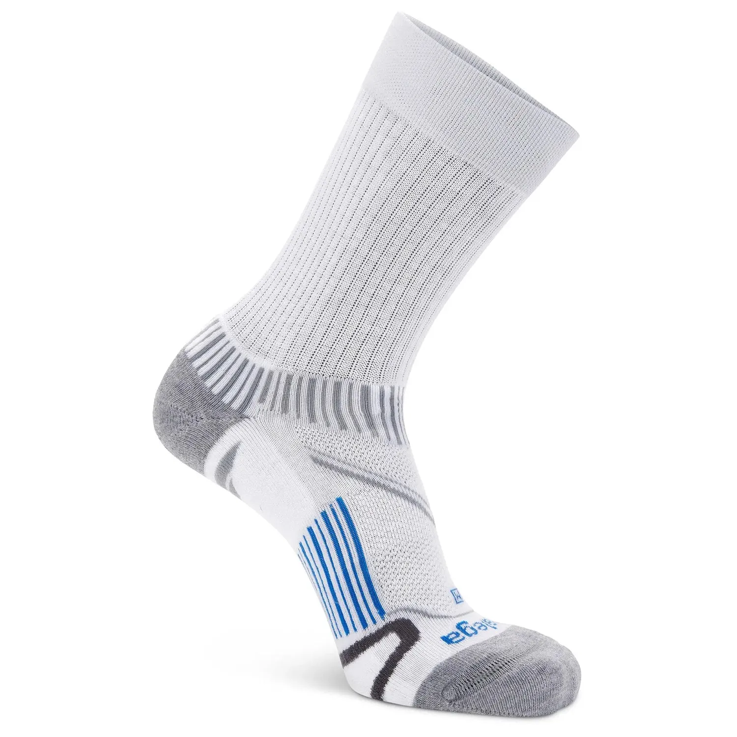 Balega Enduro V-tech Crew Socks - White