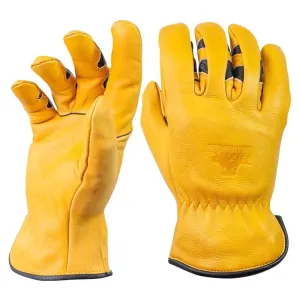 Bear Knuckles Unisex Driver Gloves Yellow L 1 pk