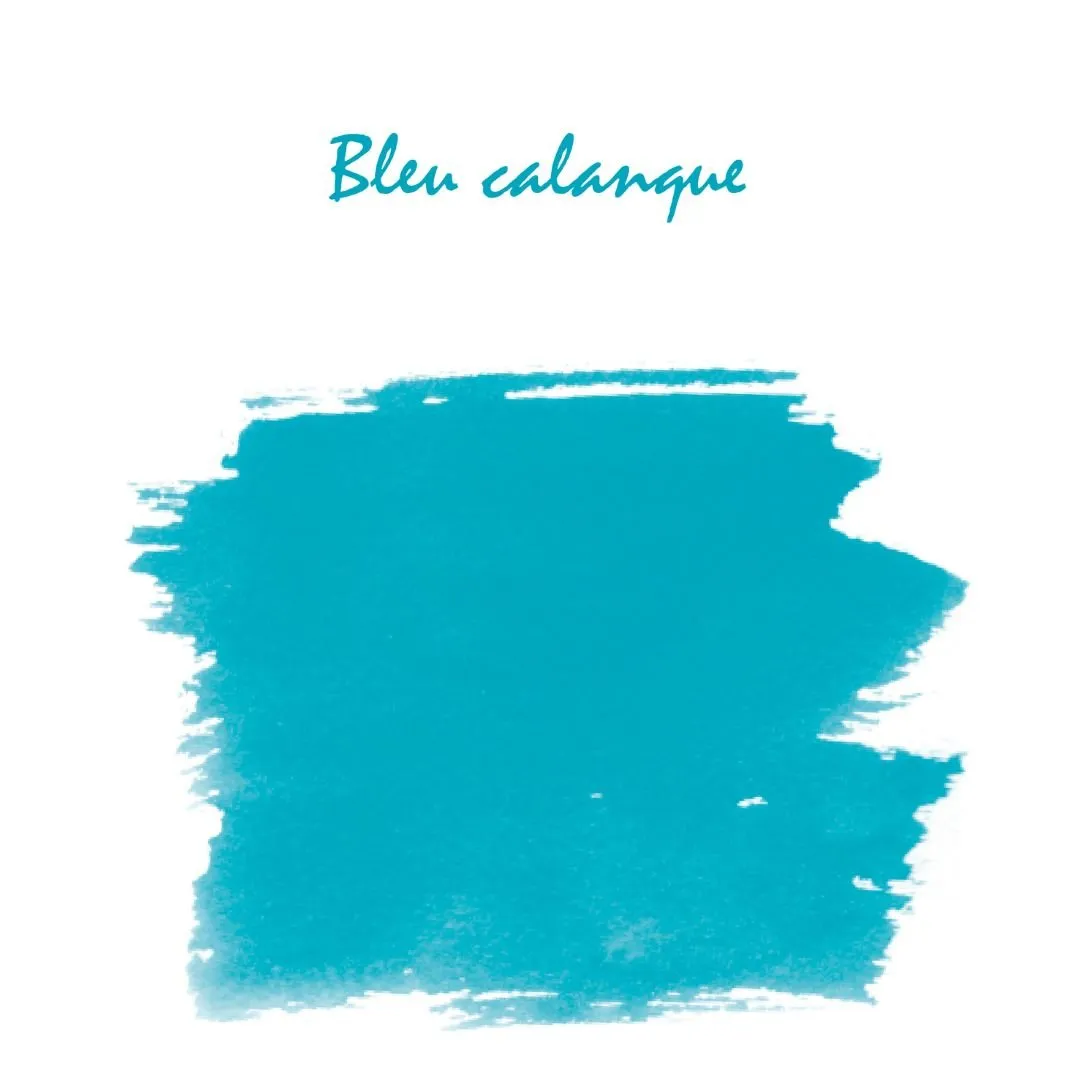 Bleu Calanque Herbin Fountain Pen Ink Bottle 10ml