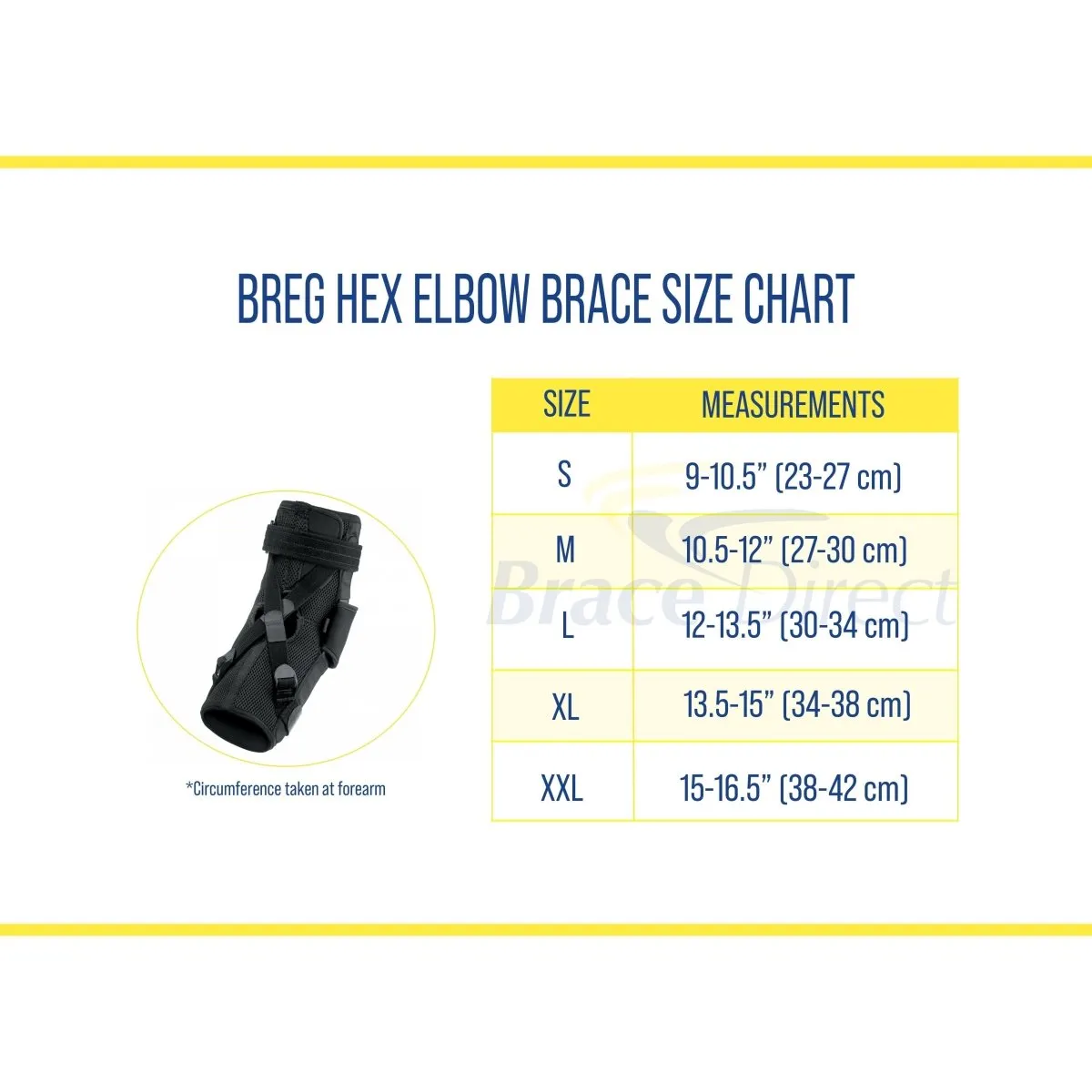 Breg HEX Elbow Brace