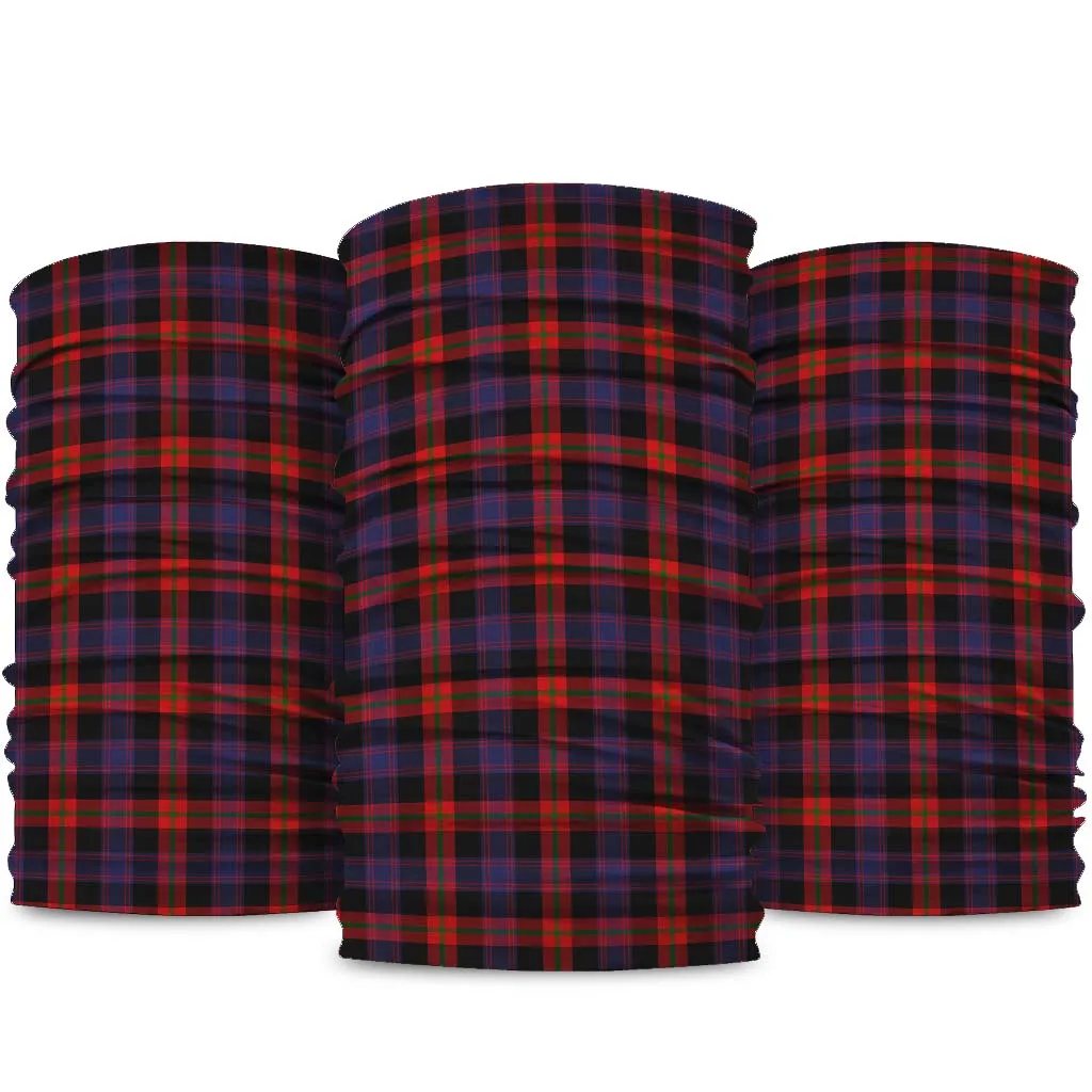 Broun Modern Tartan Neck Gaiters, Tartan Bandanas, Tartan Head Band