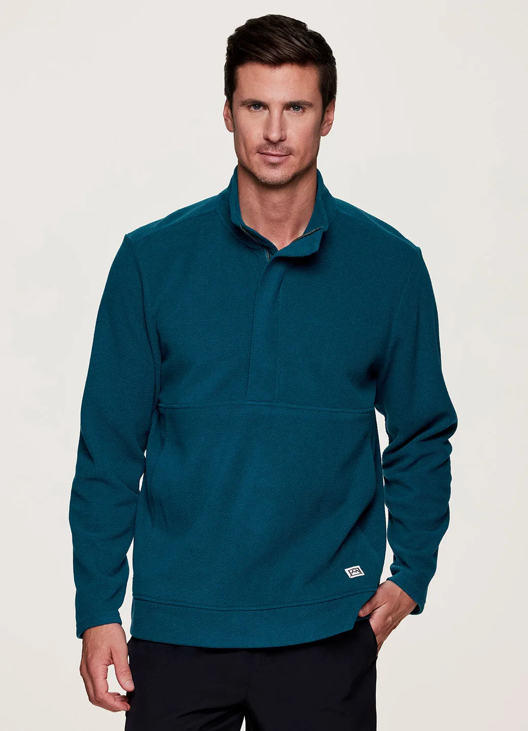 Bryce Textured Fleece Pullover