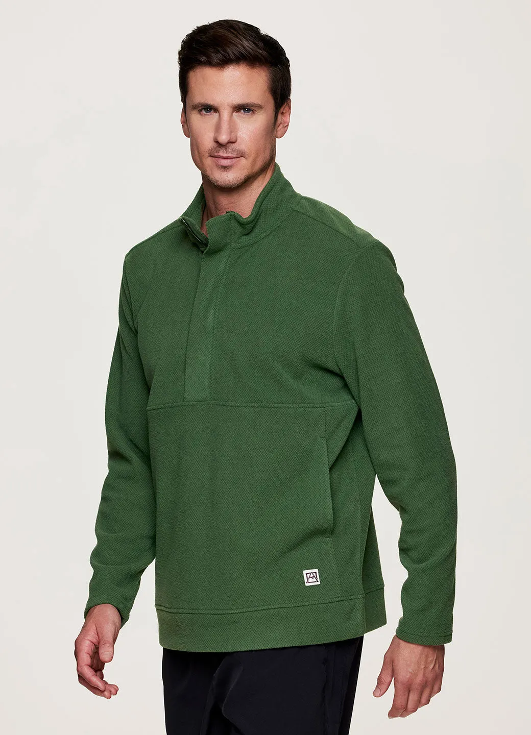 Bryce Textured Fleece Pullover