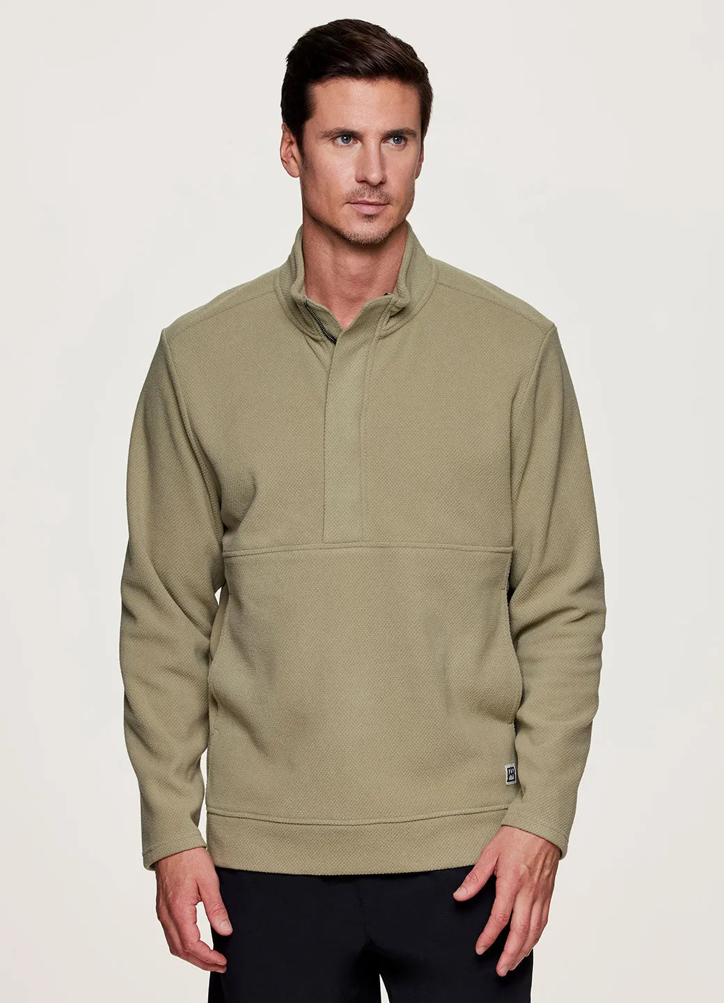 Bryce Textured Fleece Pullover