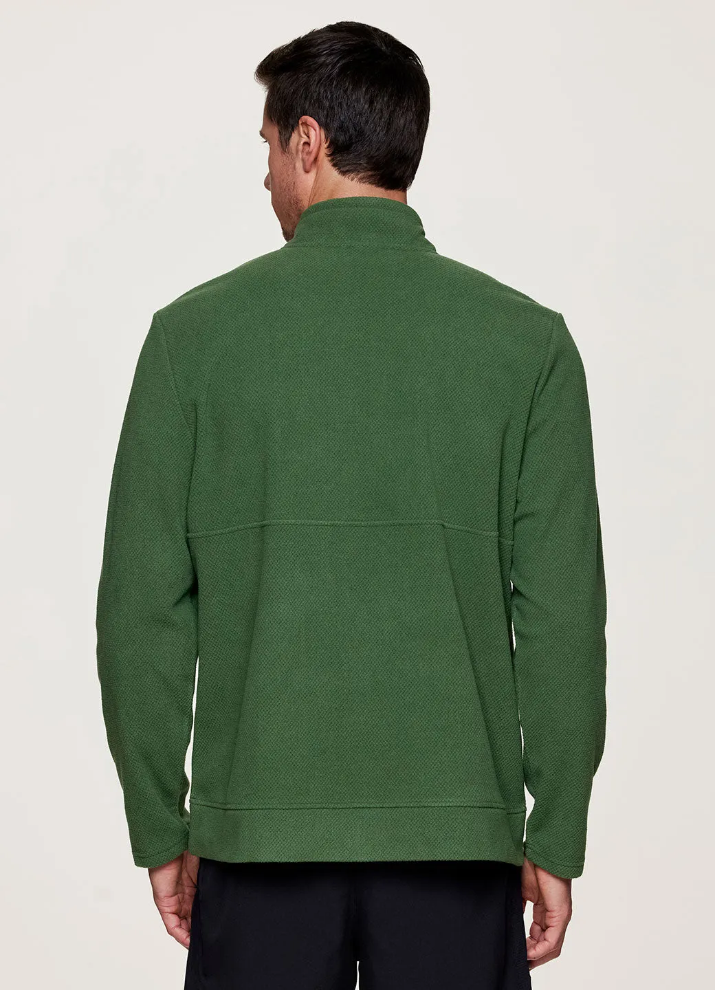 Bryce Textured Fleece Pullover