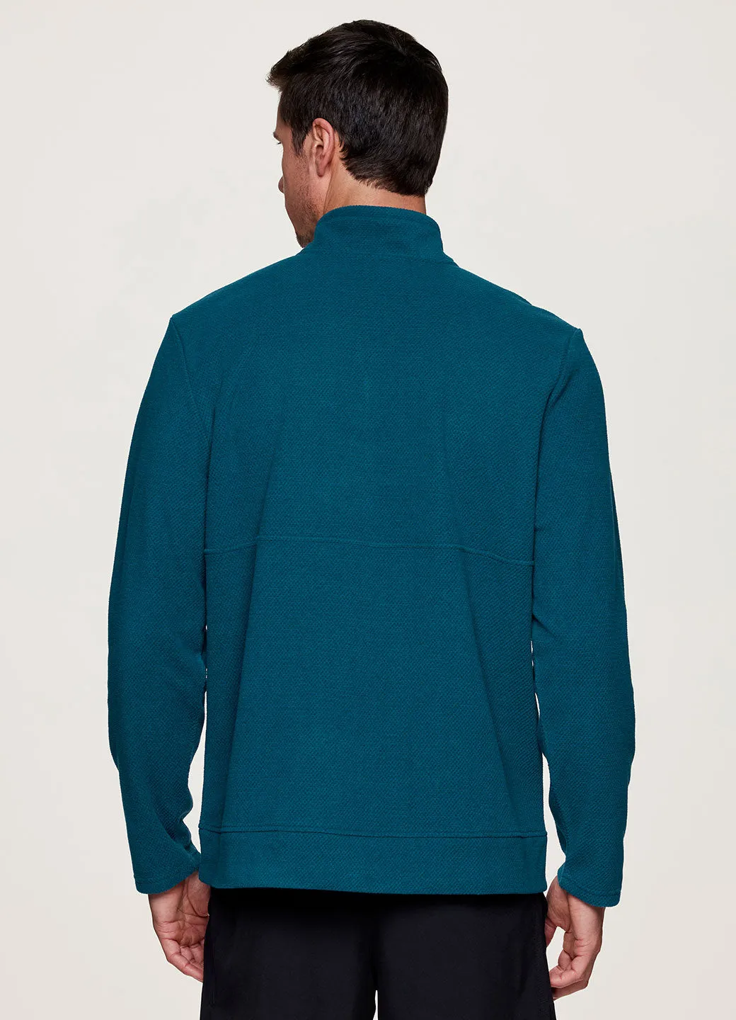 Bryce Textured Fleece Pullover