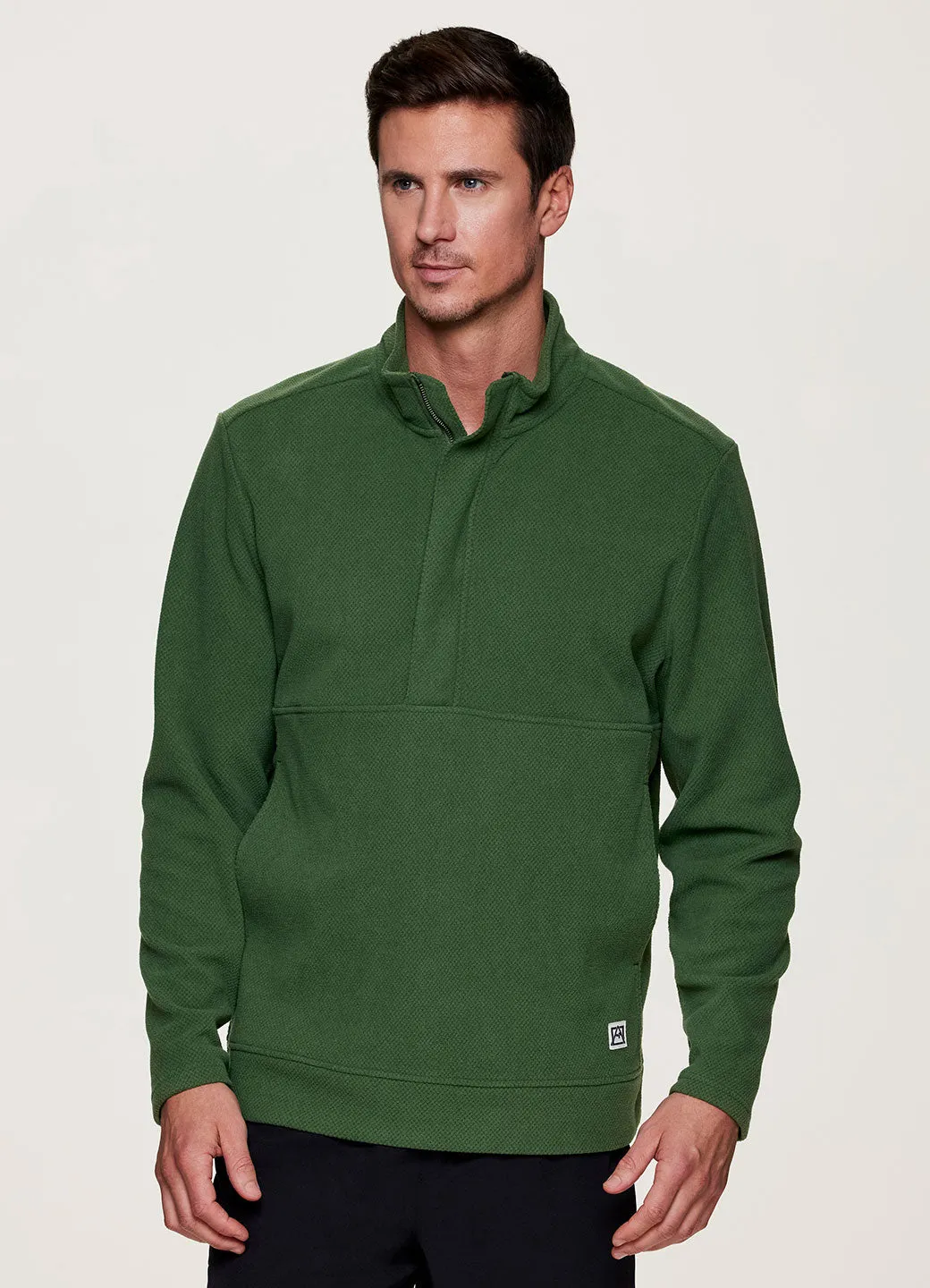 Bryce Textured Fleece Pullover