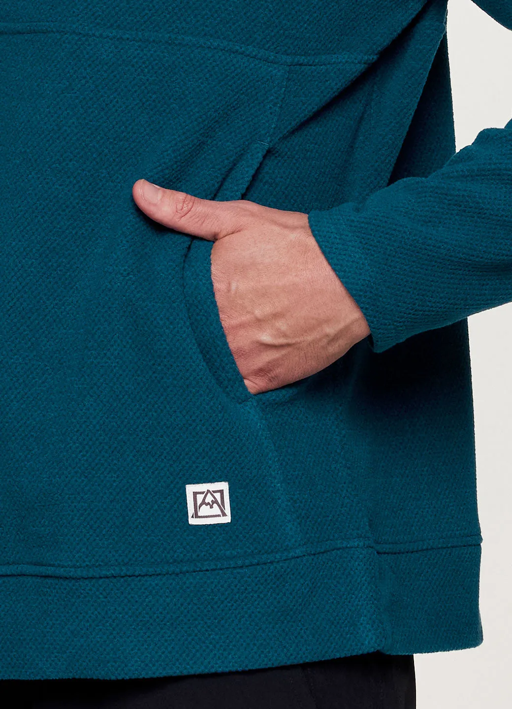 Bryce Textured Fleece Pullover