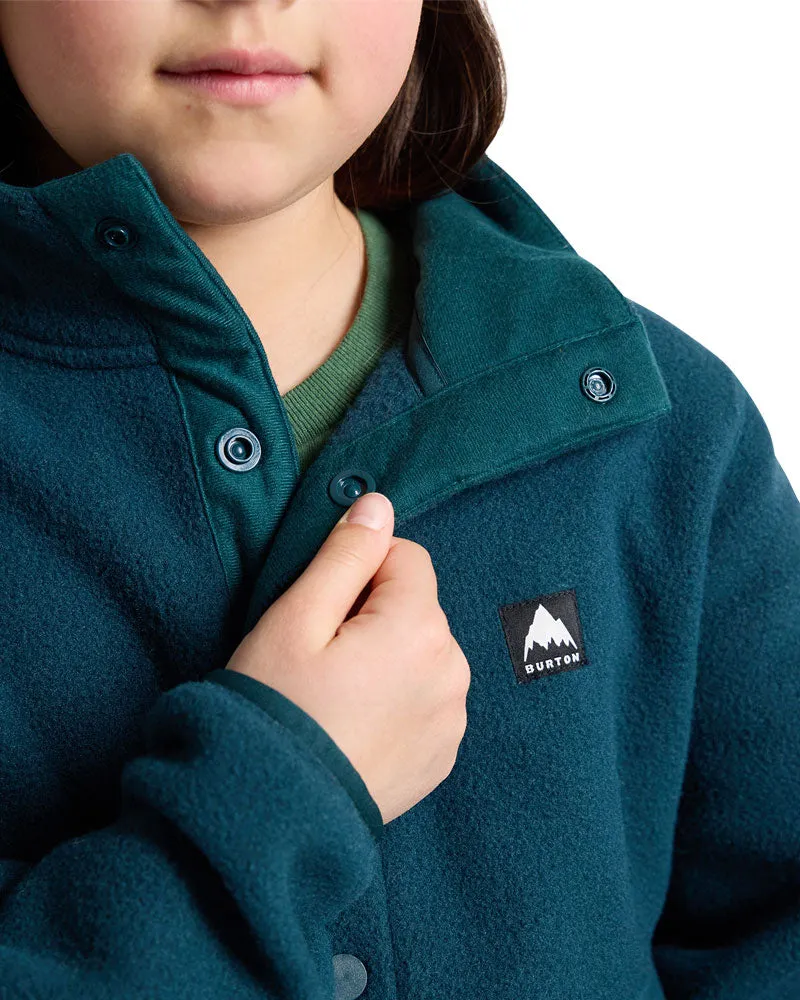 Burton Kids' Cinder Anorak Deep Emerald 2025