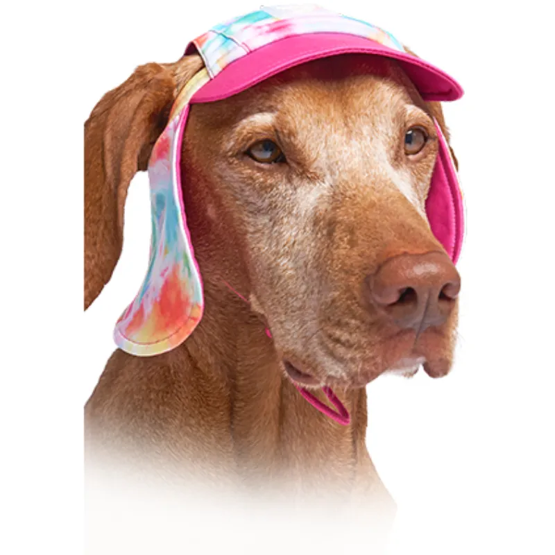 Canada Pooch Sun Shield Hat Tie Dye