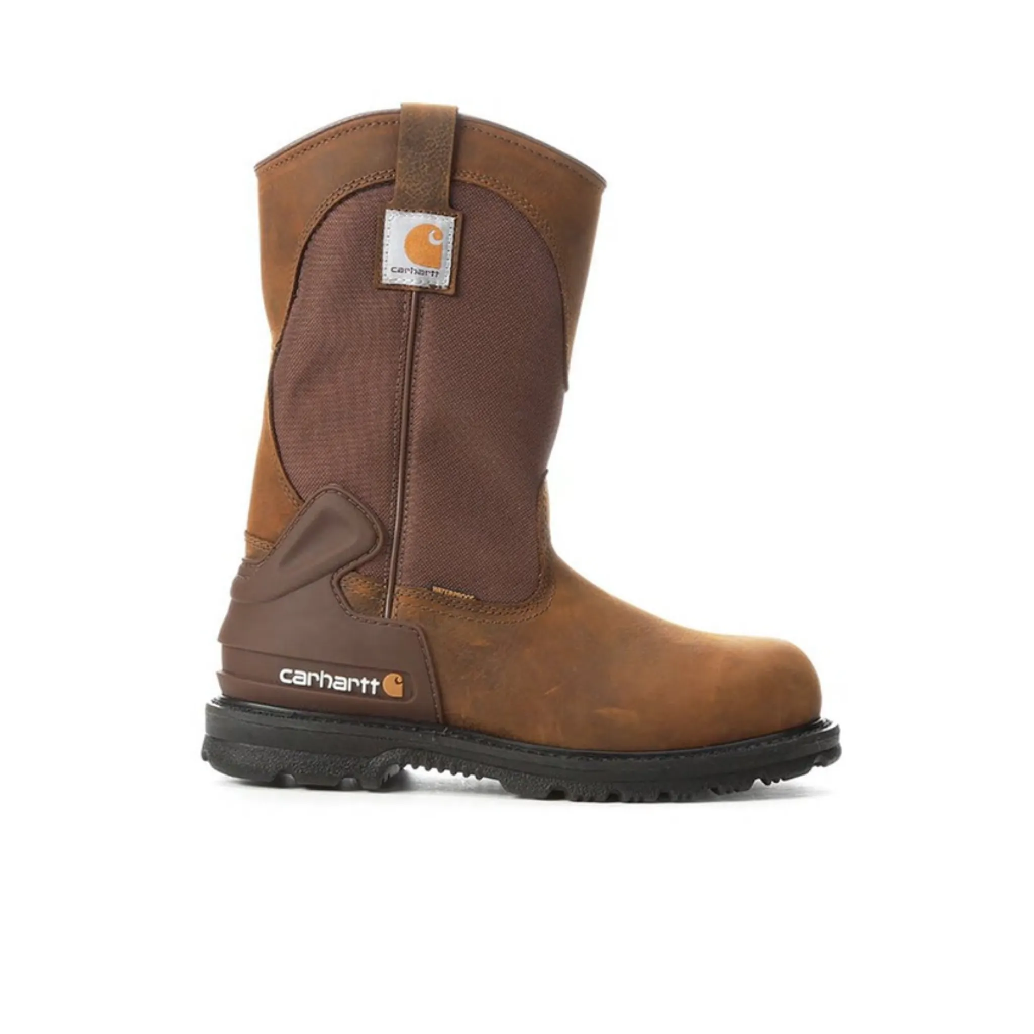 CARHARTT MEN'S 11IN STEEL TOE WELLINGTON WORK BOOT - CMP1200