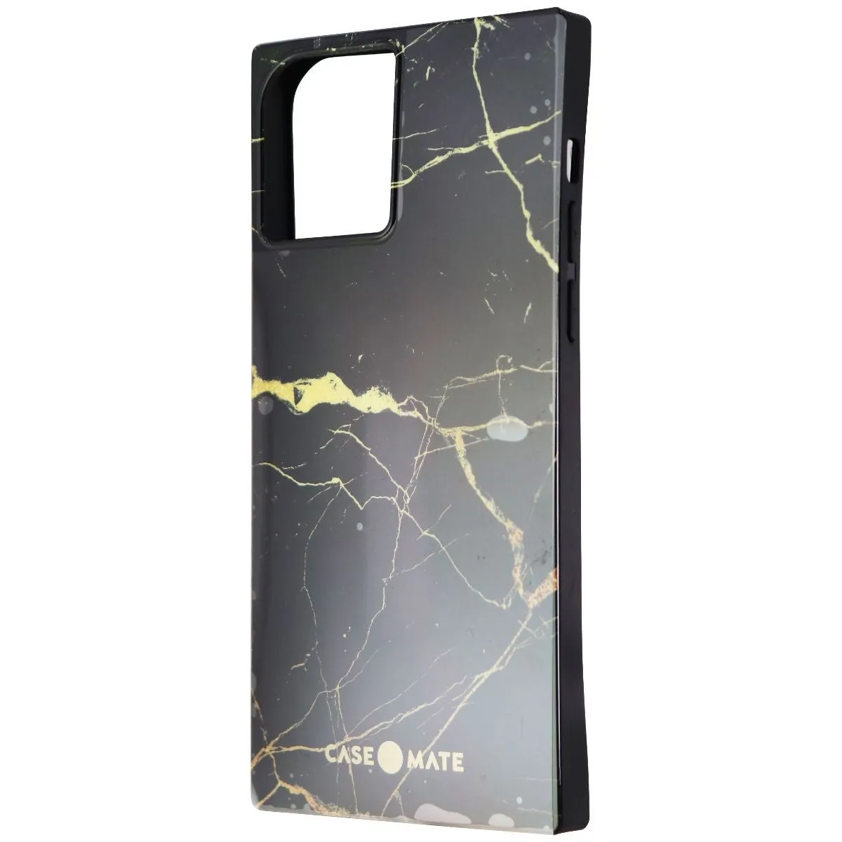 Case-Mate BLOX Rectangular Case for iPhone 12/iPhone 12 Pro - Black Gold Marble