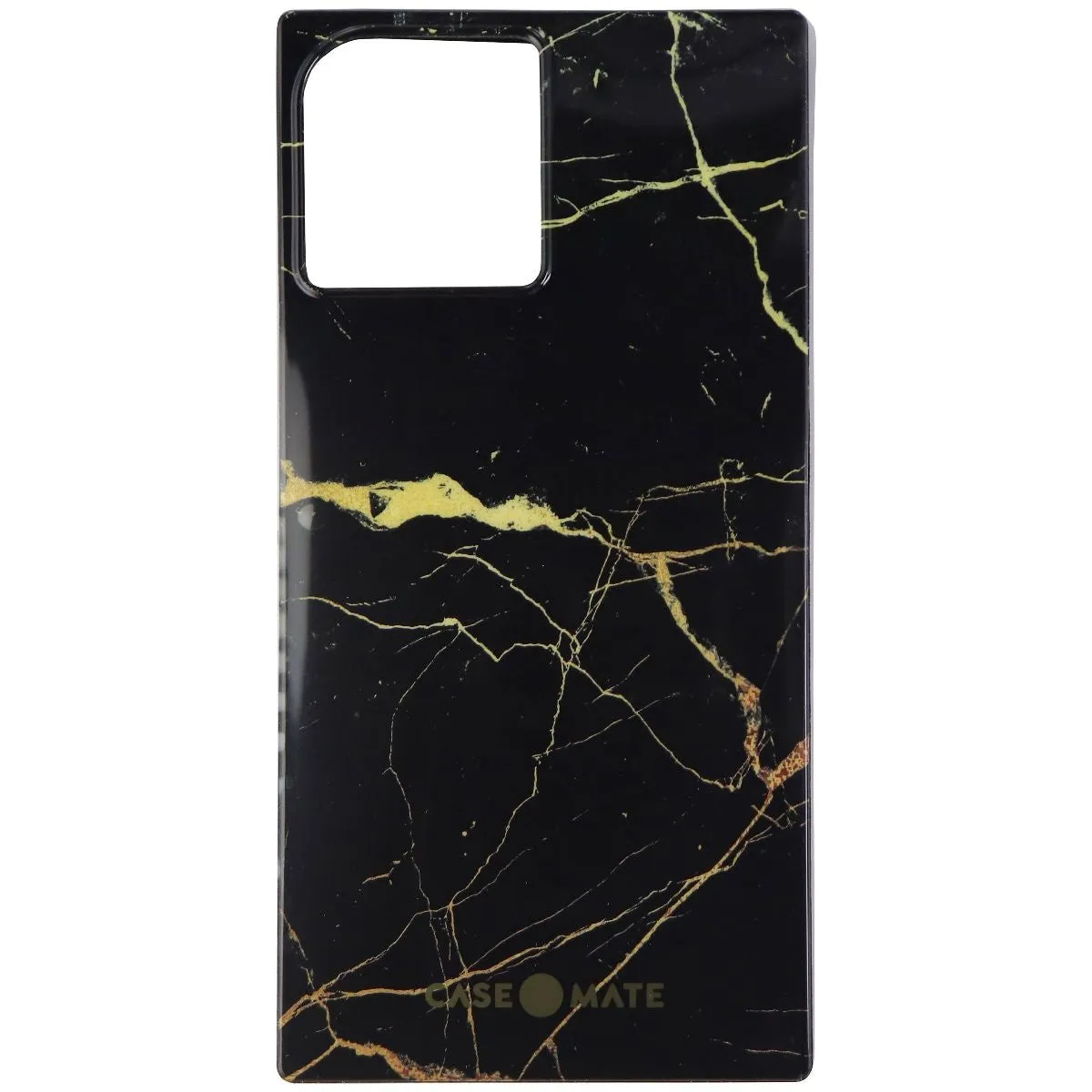 Case-Mate BLOX Rectangular Case for iPhone 12/iPhone 12 Pro - Black Gold Marble