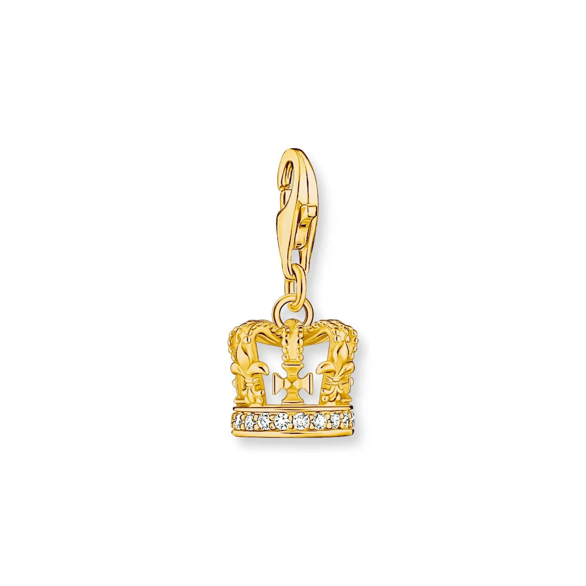 Charm Pendant London crown gold