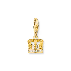 Charm Pendant London crown gold