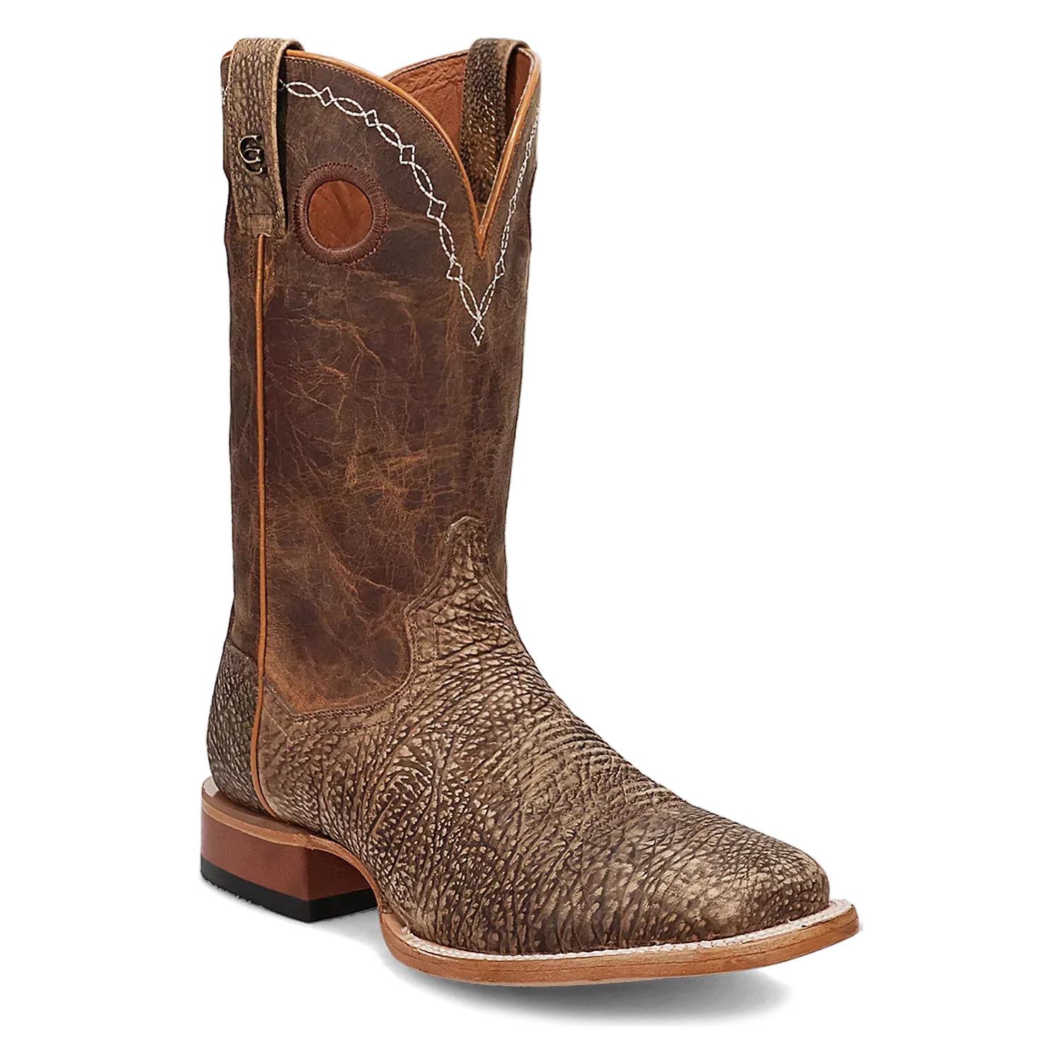 Dan Post Murray - Men's Bison Leather Cowboy Boots