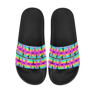 Dancers Sunset Contest Men's Slide Sandals