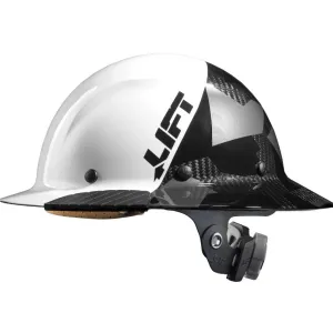 DAX Carbon Fiber Camo Full Brim Hardhat