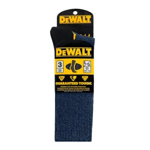 DeWalt DXSC150 Men's #10-13 63% Polyester All-Season Everyday Work Sock