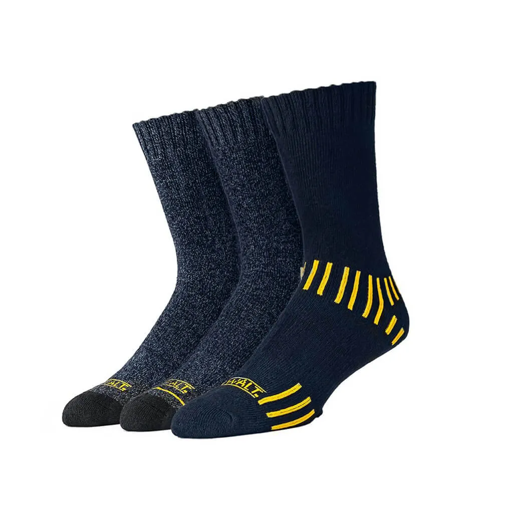 DeWalt DXSC150 Men's #10-13 63% Polyester All-Season Everyday Work Sock