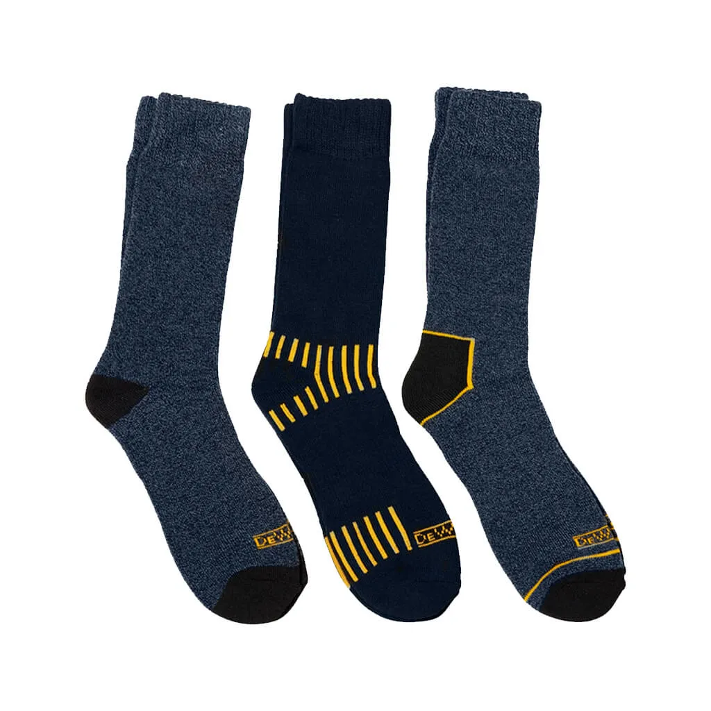 DeWalt DXSC150 Men's #10-13 63% Polyester All-Season Everyday Work Sock