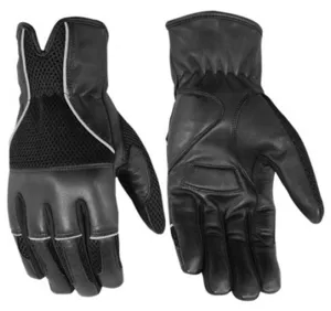 DS65 Leather / Mesh Summer Reflective Glove