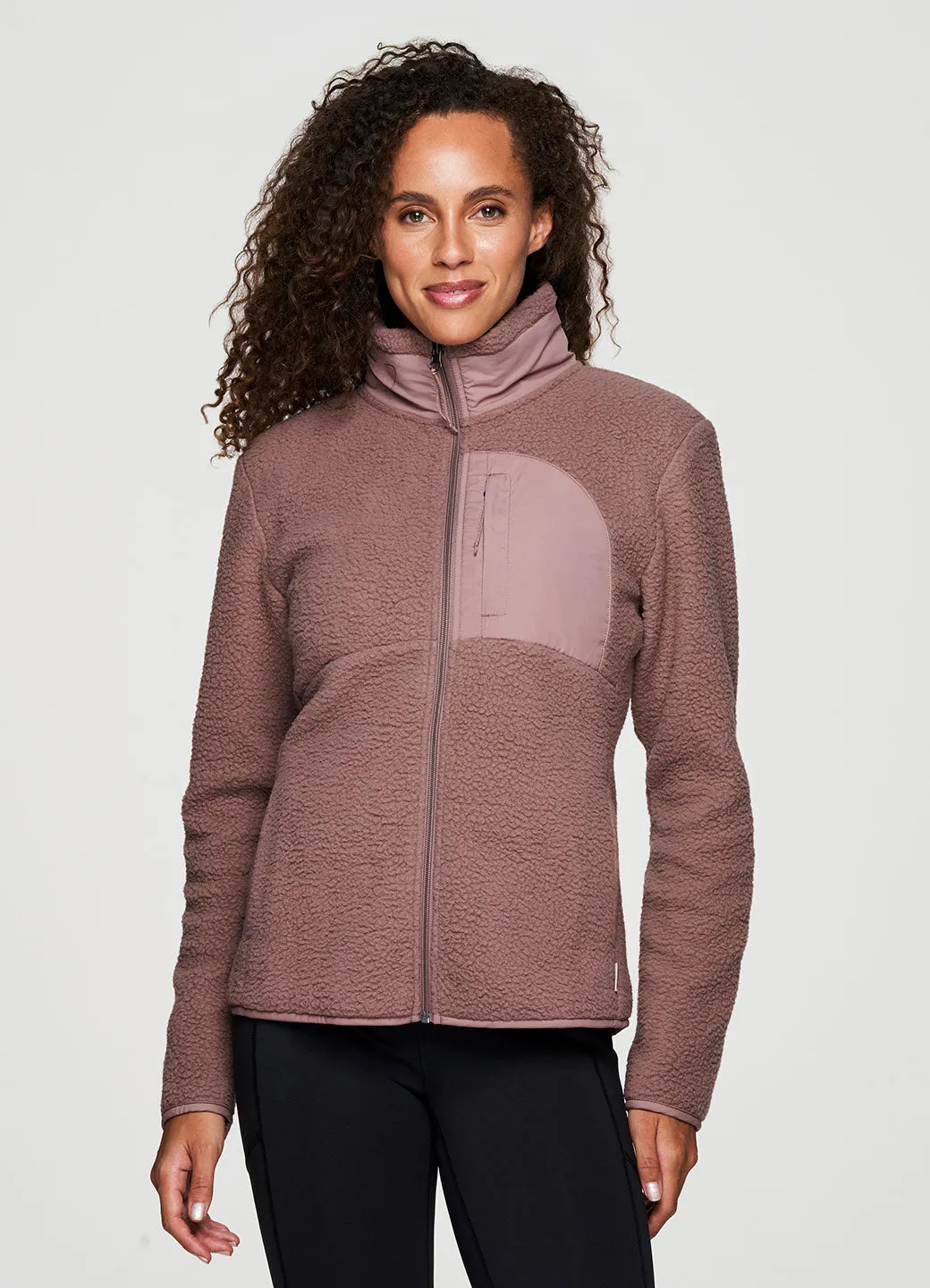 Emily Sherpa Fleece Jacket