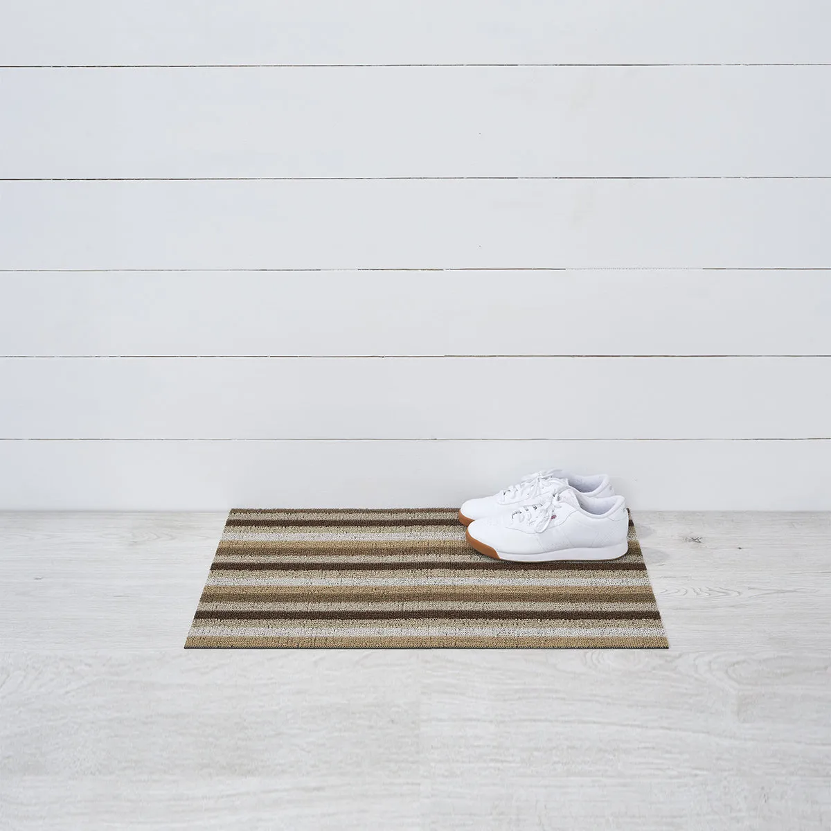 Even Stripe Shag Mat