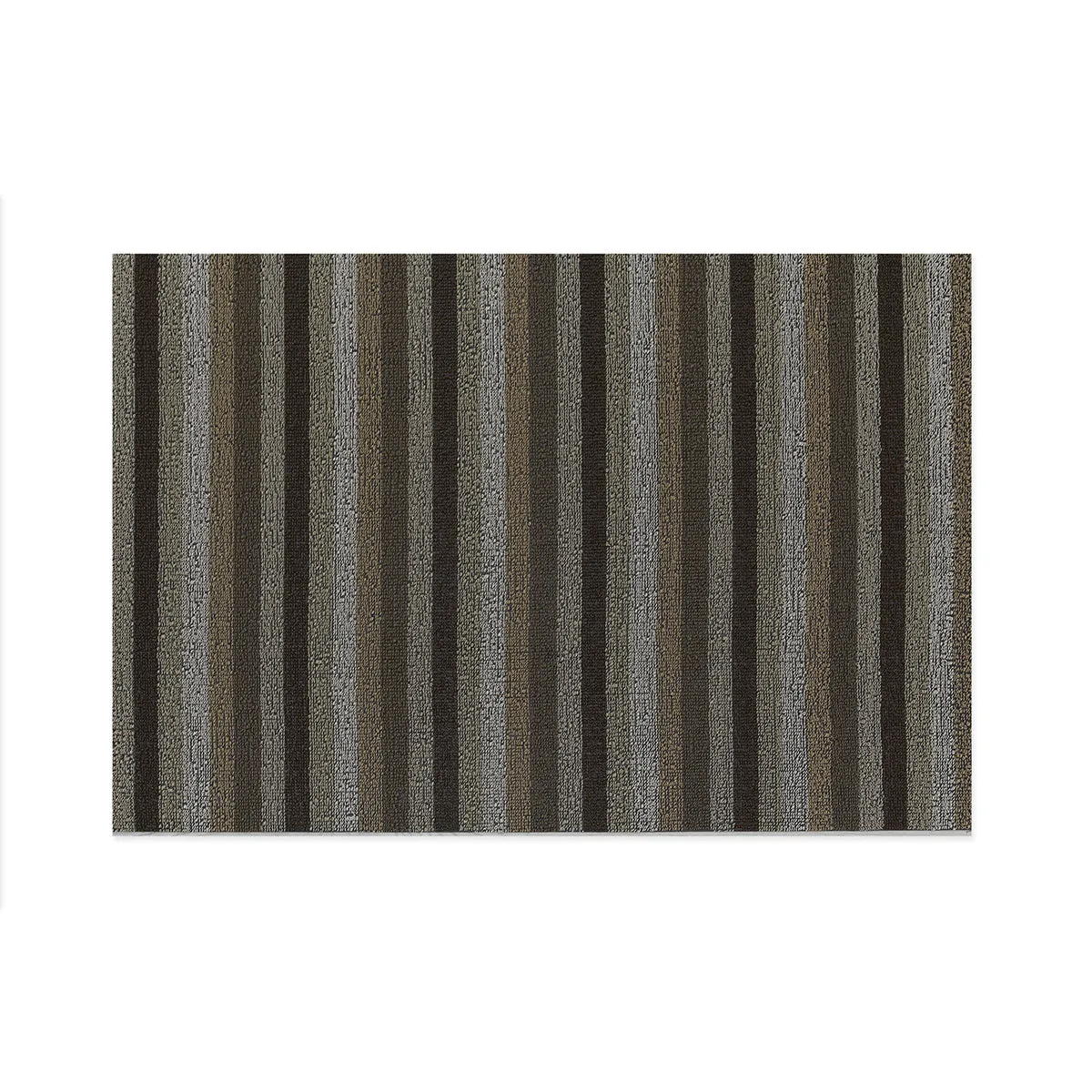 Even Stripe Shag Mat