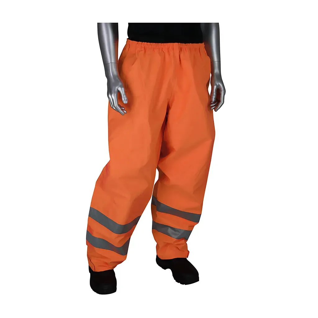 Falcon 353-2002-OR/M ANSI Class E Heavy Duty Waterproof Breathable Pants