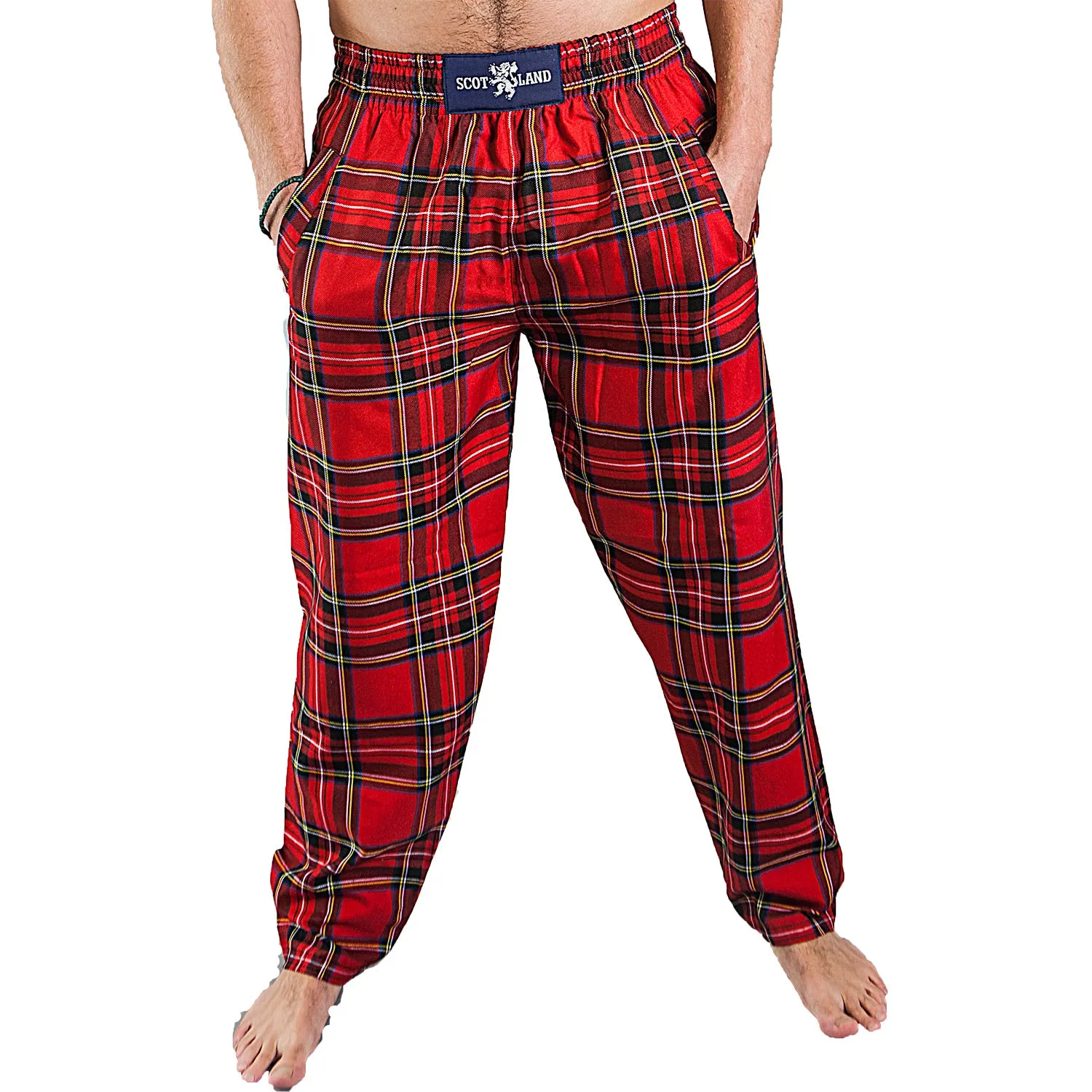 Gent's Donnellis - Tartan Trousers Stewart Royal