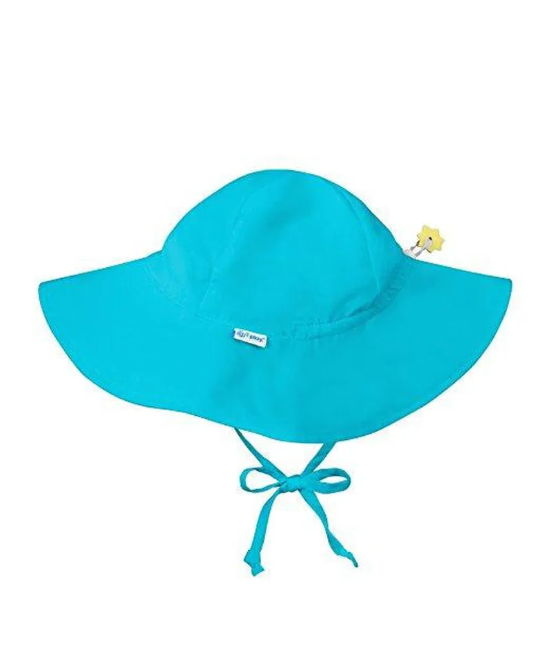 Green Sprouts Aqua Wide Brim Sun Hat