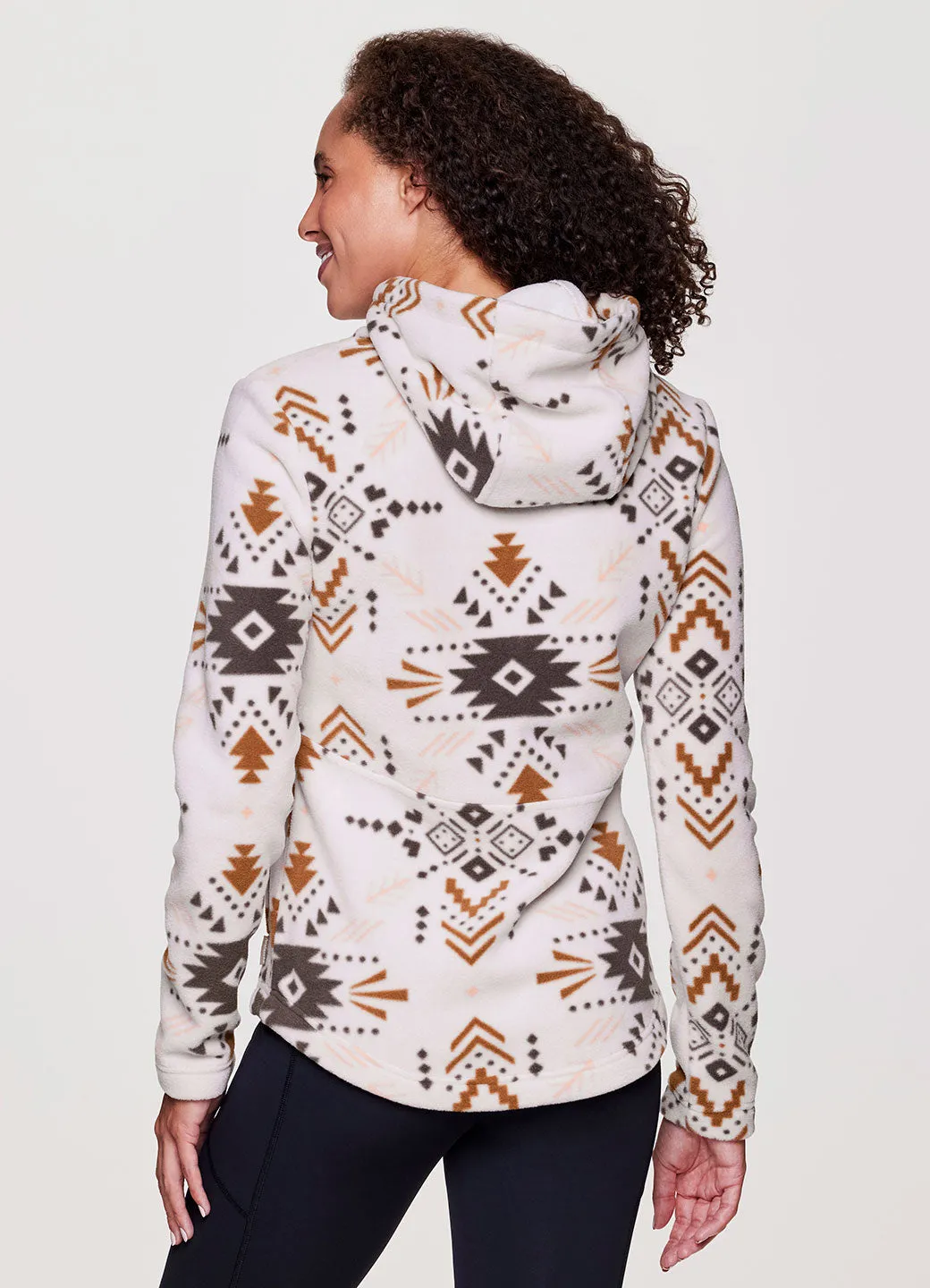 Hayley Aztec Fleece Hoodie