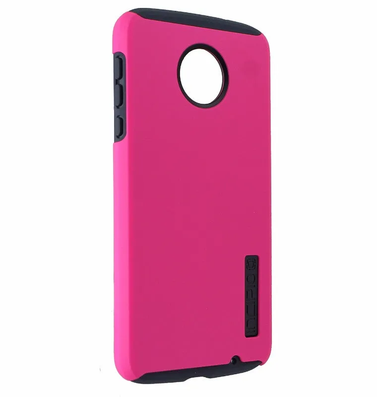 Incipio DualPro Dual Layer Hard Case Cover for Moto Z Force - Pink / Dark Gray