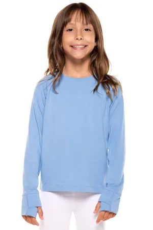 Kid's LumaLeo Long Sleeve T-Shirt  |  Clear Sky Blue