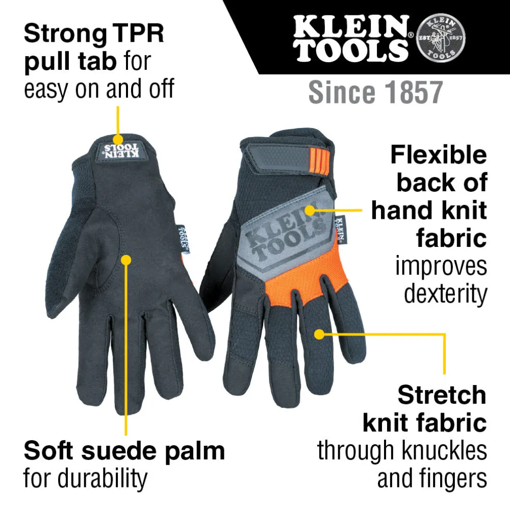 Klein 60595 General Purpose Gloves, Medium