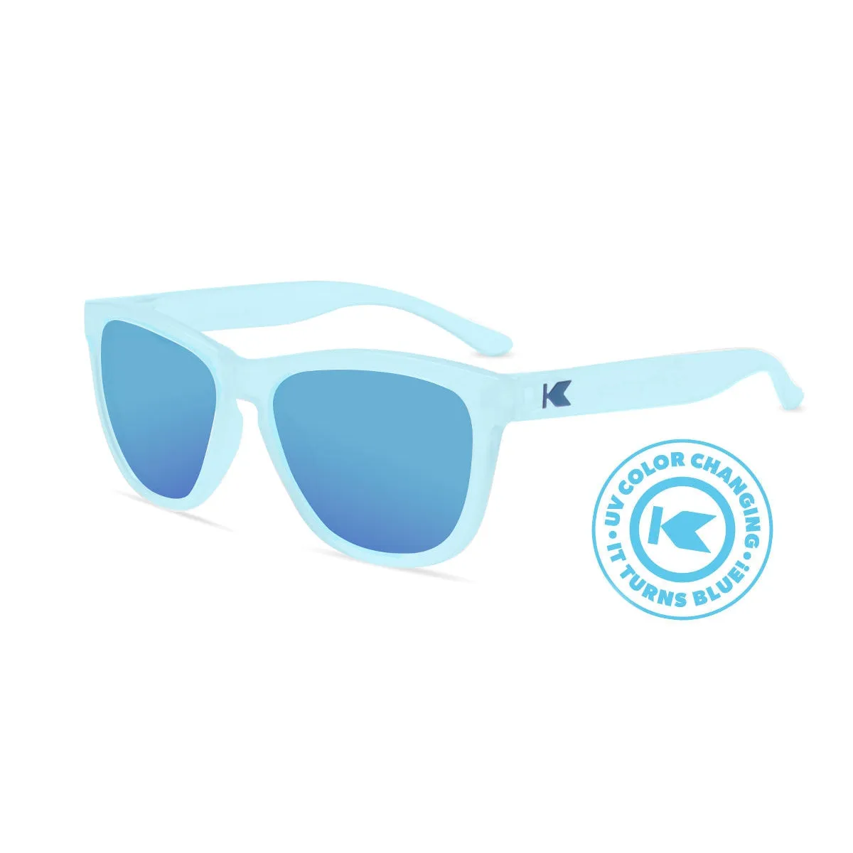 Knockaround Kids Premiums Sunglasses - Blueberry Jellyfish