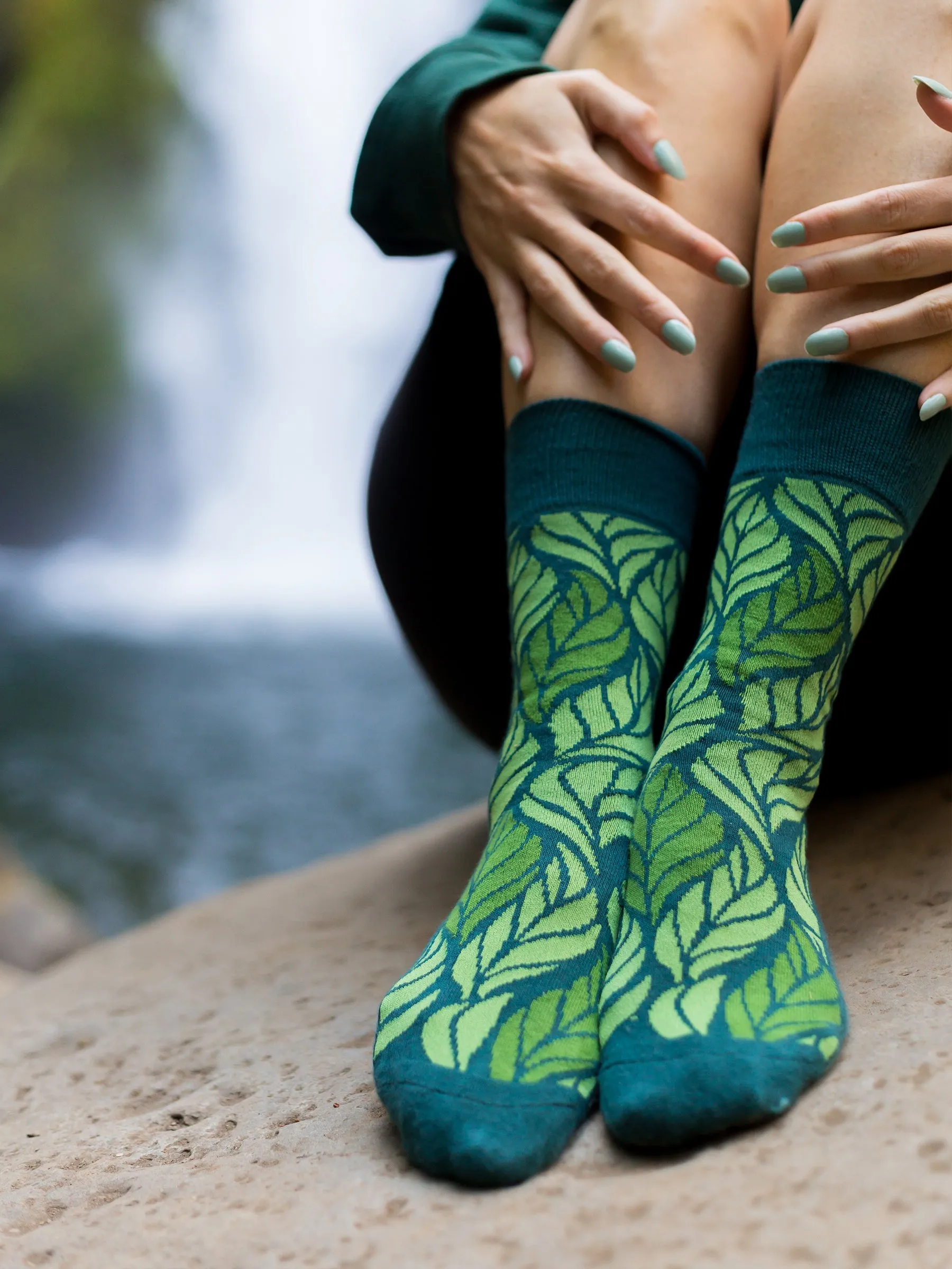 Leaf Socks