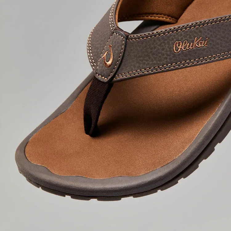 OLUKAI MENS OHANA - TAN / DARK JAVA