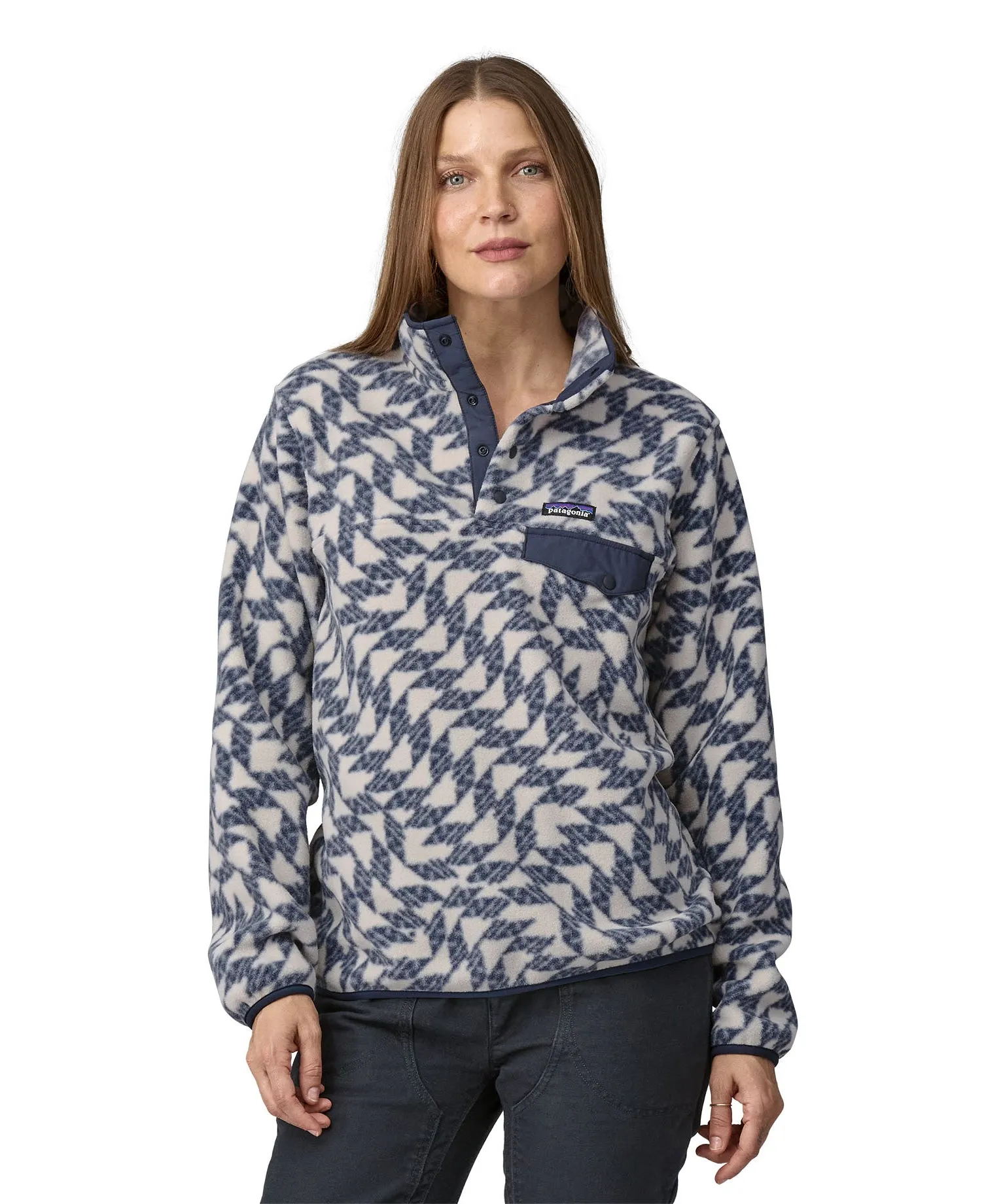 Patagonia Women's Synchilla Snap-T Fleece - Synched Flight Small