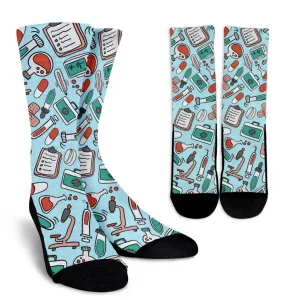 Pharmacy Technician Crew Socks