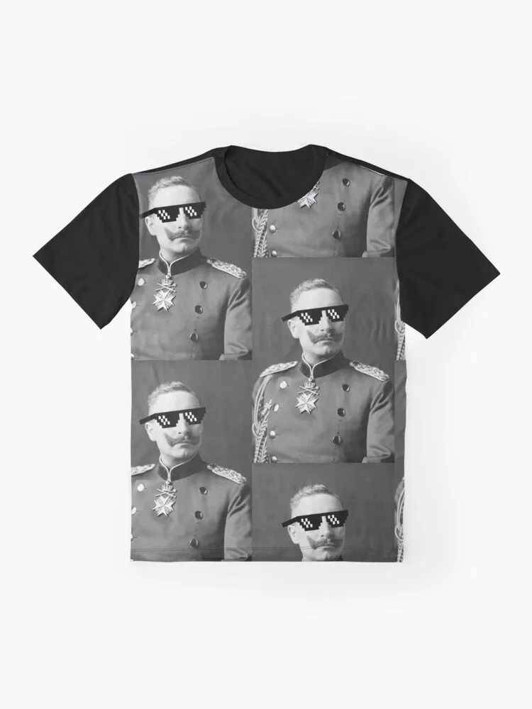 "Deal With It" Kaiser Wilhelm II Graphic T-Shirt