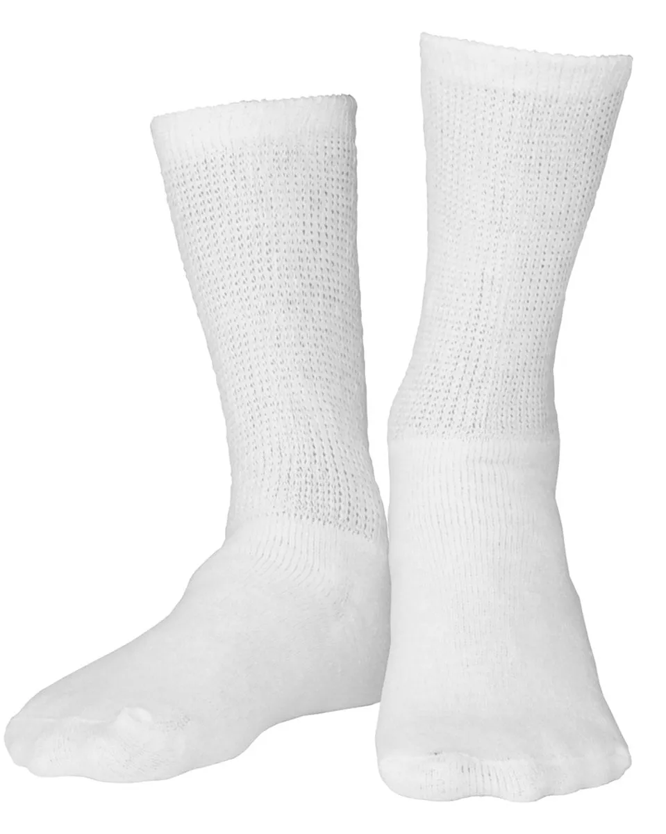 ReliefWear TruSoft Diabetic Crew Length Socks 8-15 mmHg