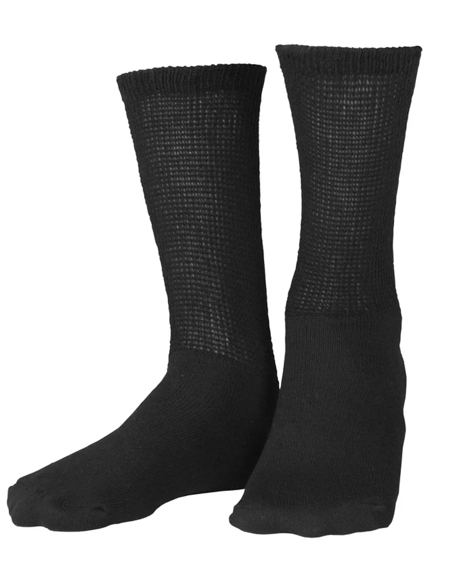 ReliefWear TruSoft Diabetic Crew Length Socks 8-15 mmHg