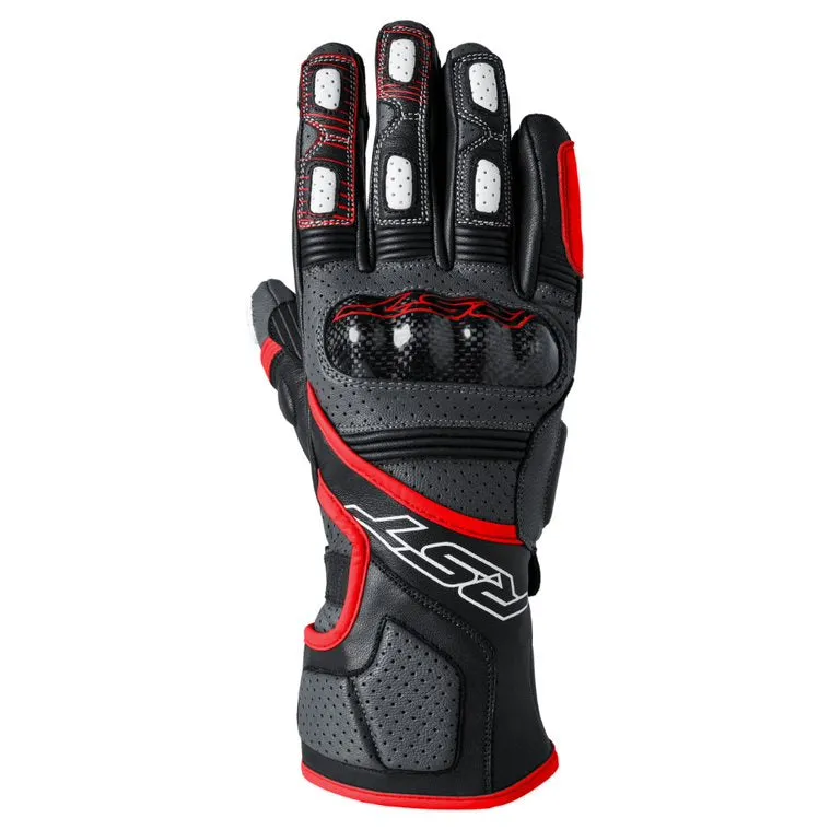 RST Fulcrum CE Perforated Leather Motorcycle Gloves