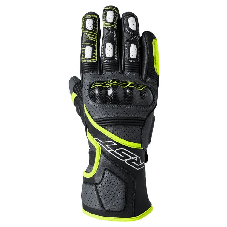 RST Fulcrum CE Perforated Leather Motorcycle Gloves