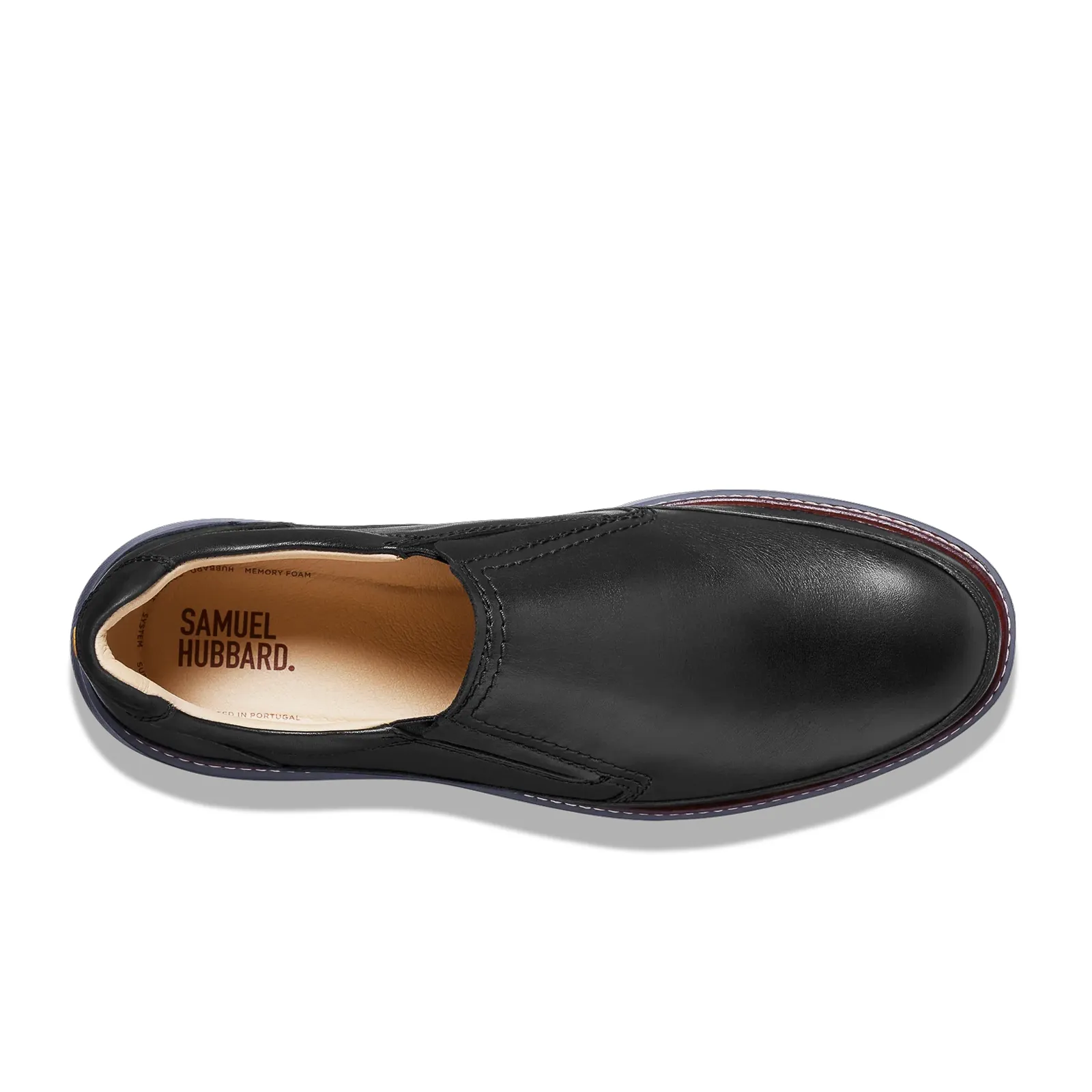 Samuel Hubbard Rafael Slip On (Men) - Black Leather