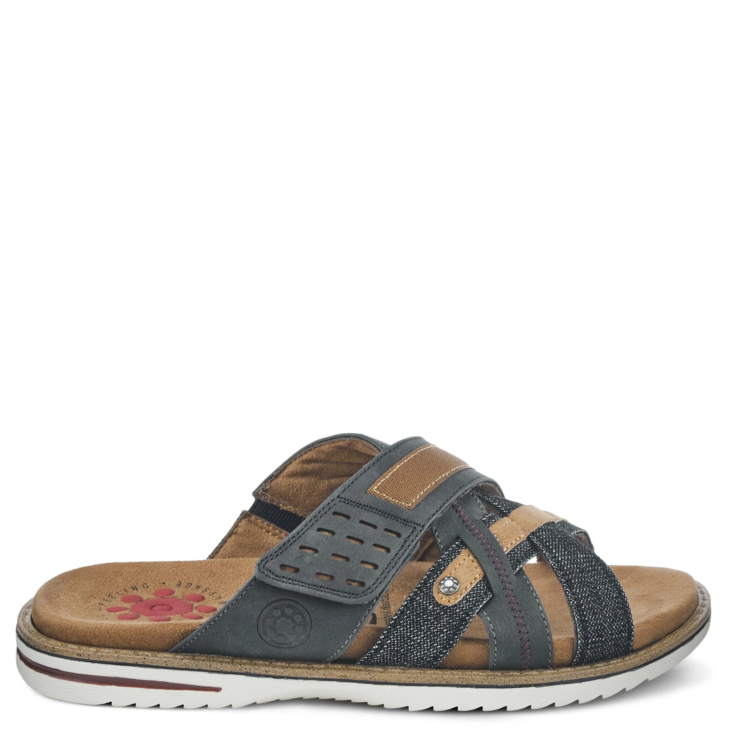 SPRING STEP MEN HAZMAN SLIDE SANDALS